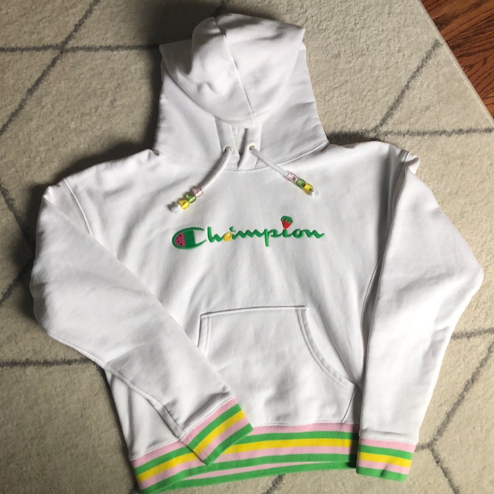 Champion strawberry hoodie